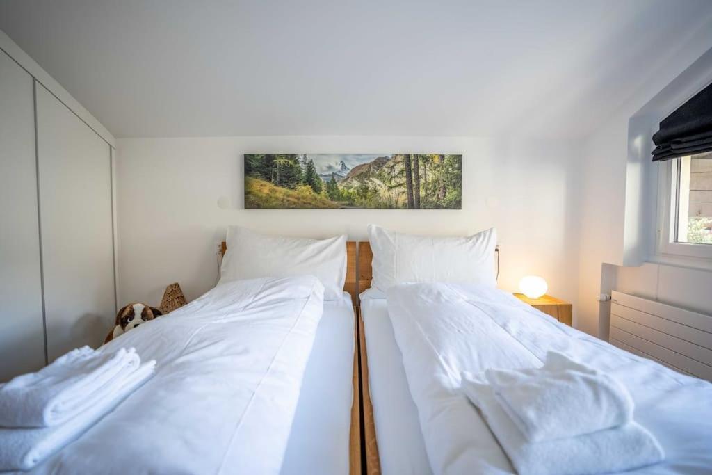 Moderne Wohnung Mit Ausblick Und Viel Sonne زيرمات المظهر الخارجي الصورة